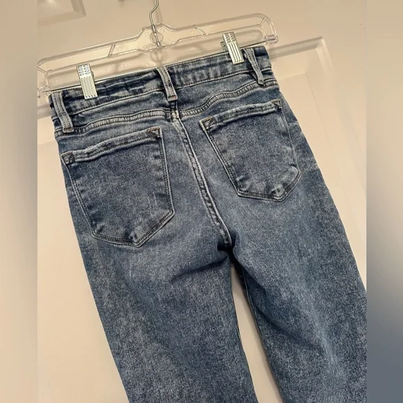 KanCan Signature Girls Mom Fit Jeans | Size 12 | Distressed - Picture 6 of 8